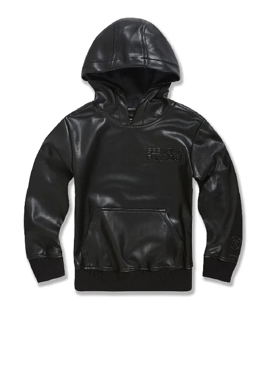 Kids Thriller Pullover Hoodie (Black)