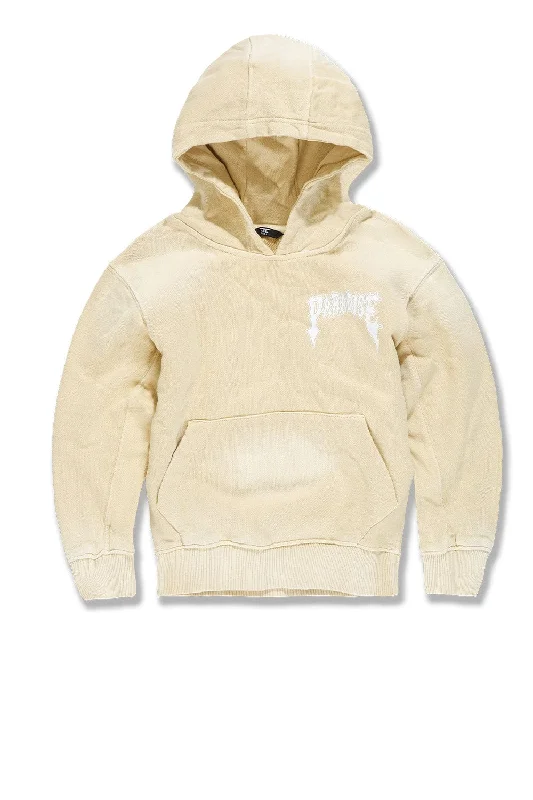 Kids Afterlife Pullover Hoodie (Khaki)