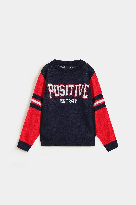 Varsity Detail Sweater