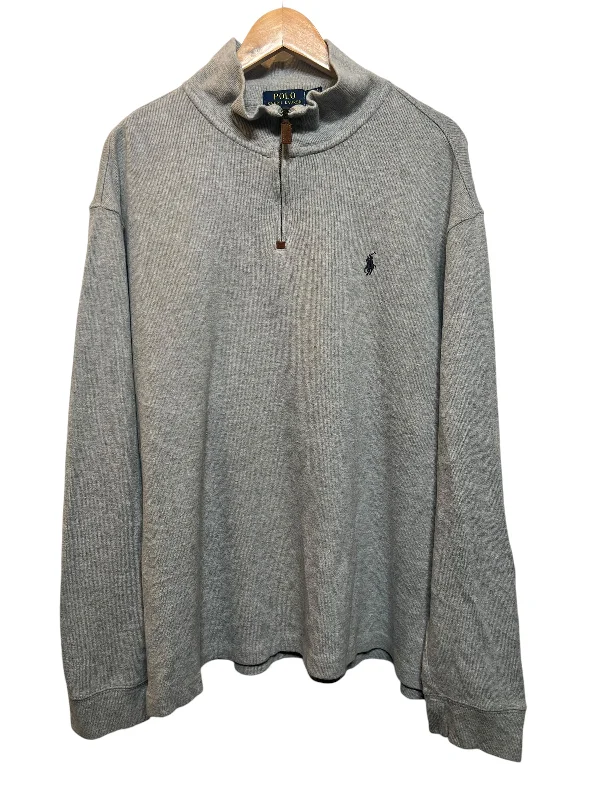 Polo Ralph Lauren Grey Quarter Zip (Size XL)