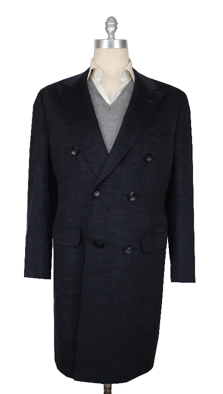 Kiton Dark Blue Coat