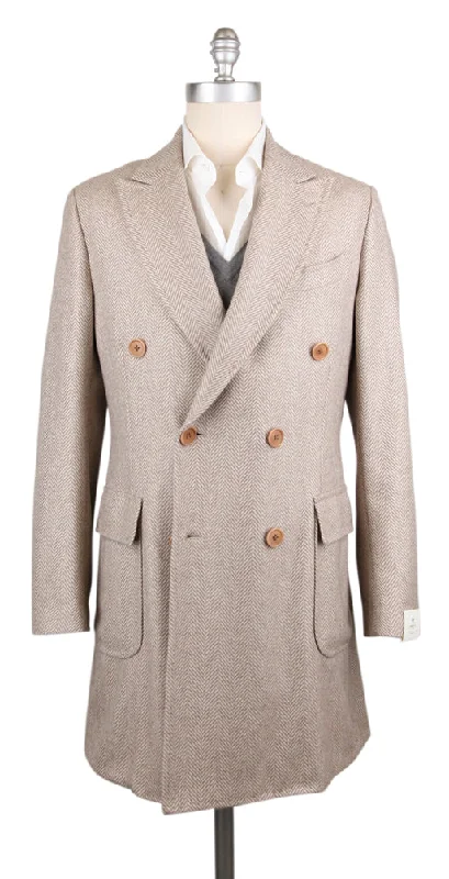 Luigi Borrelli Brown Coat