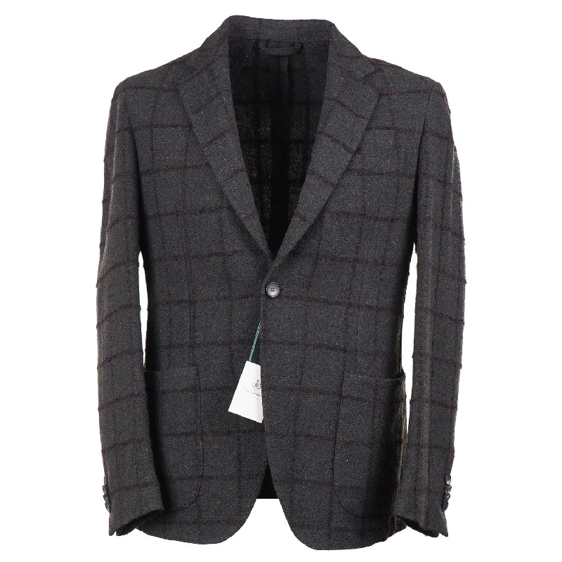 Luigi Borrelli Soft-Constructed Tweed Sport Coat