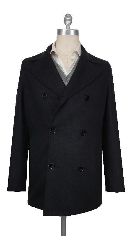 Mandelli Charcoal Gray Coat