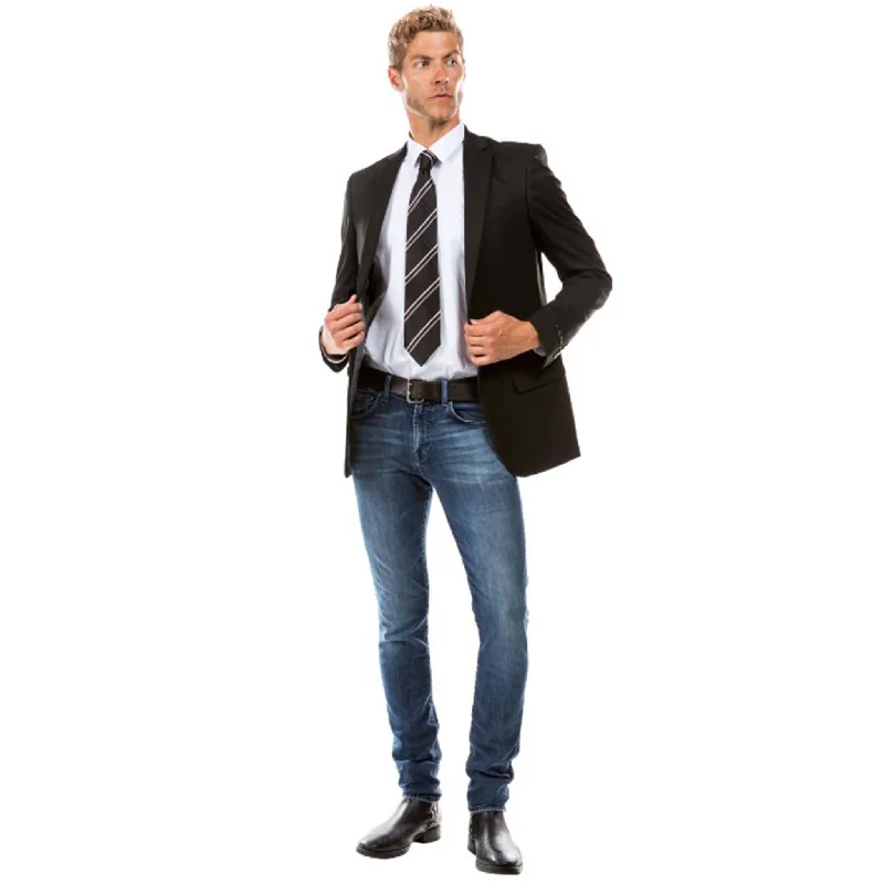 Men's Black Modern Fit Suit Jacket