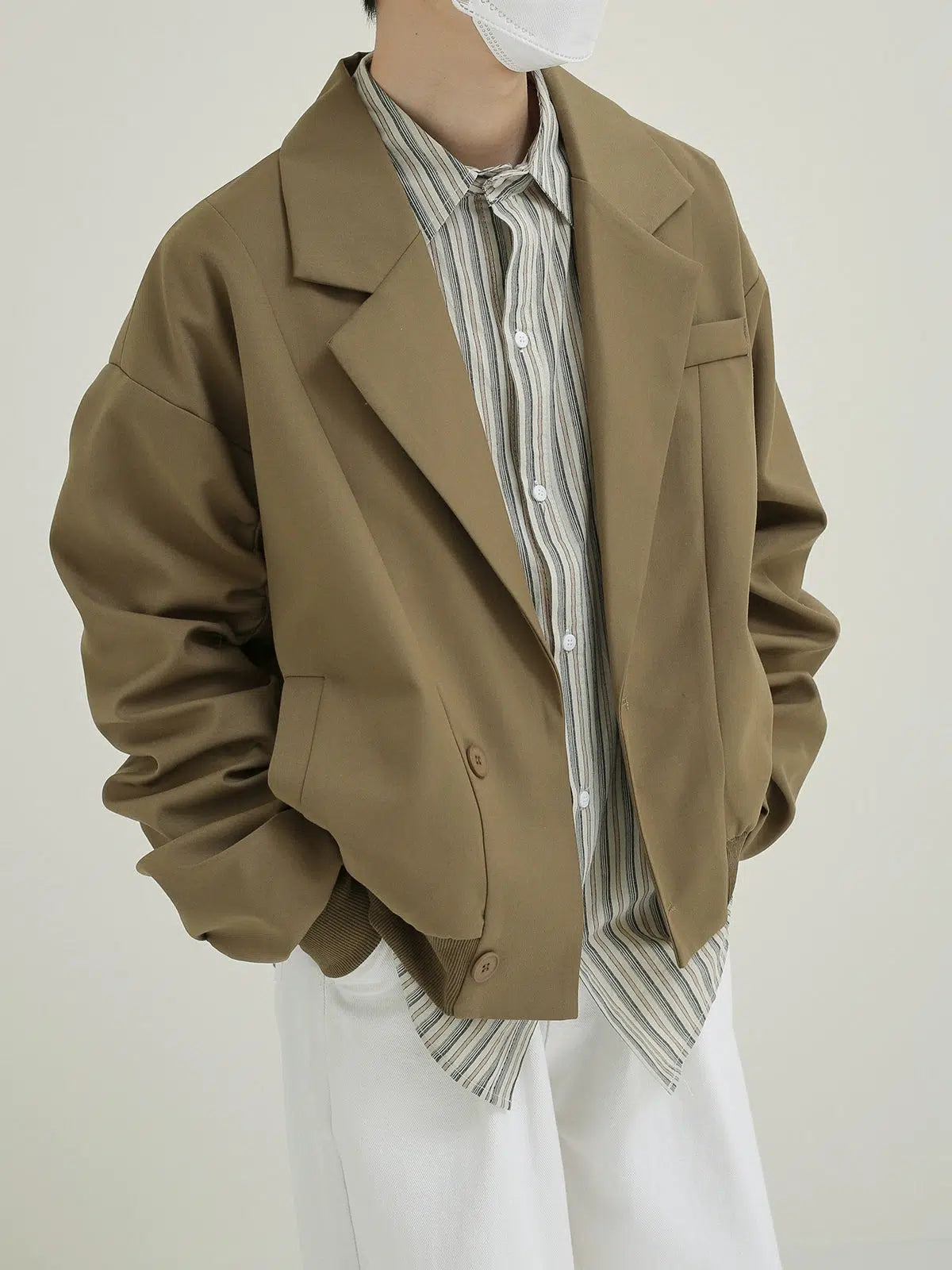 Suit Collar Short Jacket