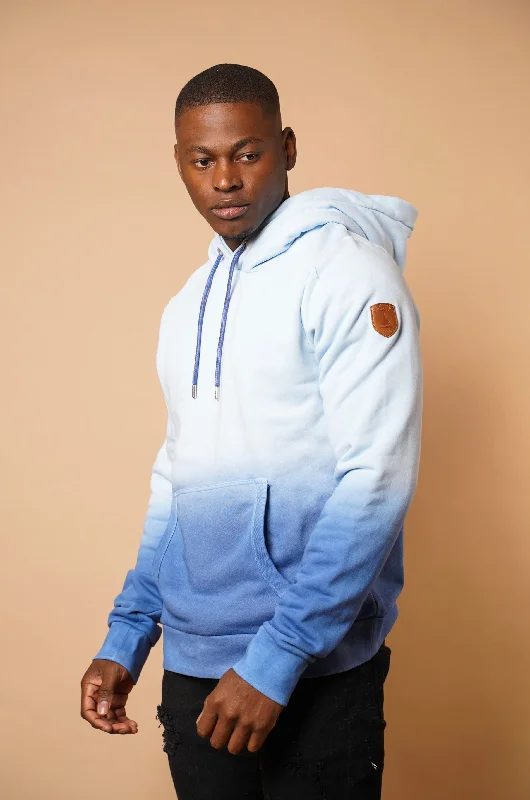 Marsh Gradient Hoodie in Indigo