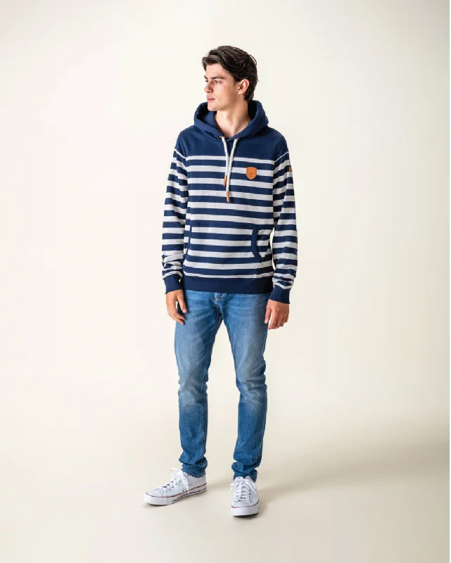 Mateo Navy Hoodie