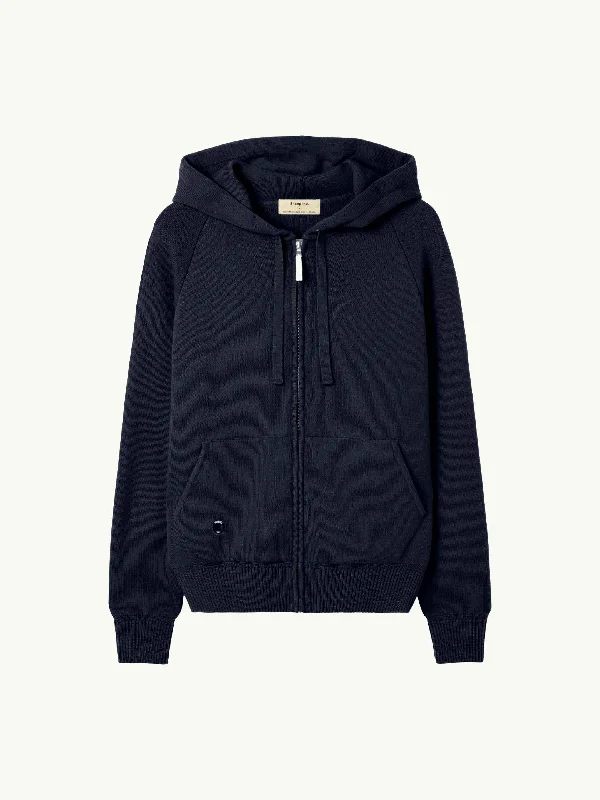 The Zip Hoodie 2.0 - Pacific Blue