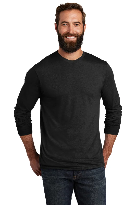 Allmade Mens Long Sleeve Crewneck T-Shirt - Space Black