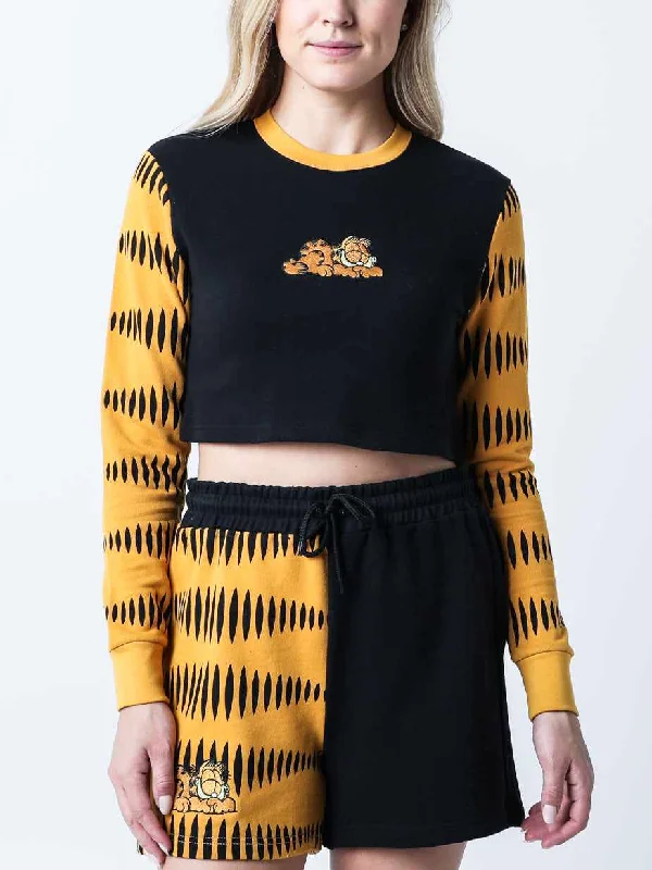 Striped Crop Long Sleeve