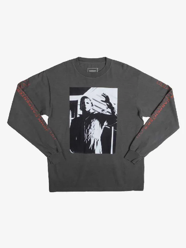 Mikey Says Hi Grey Long Sleeve