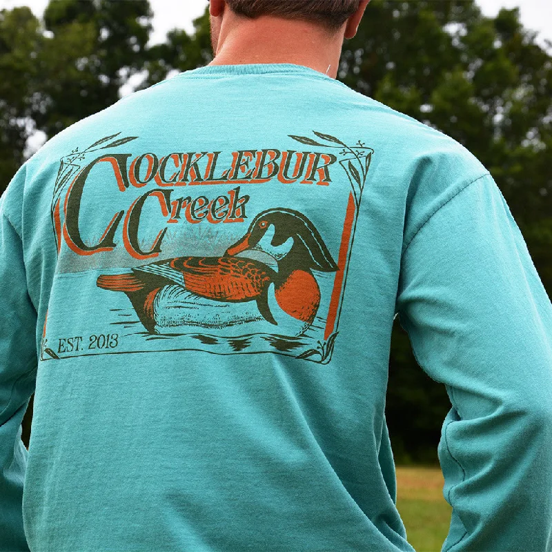 Long Sleeve Pocket-T Woody - Cocklebur Creek