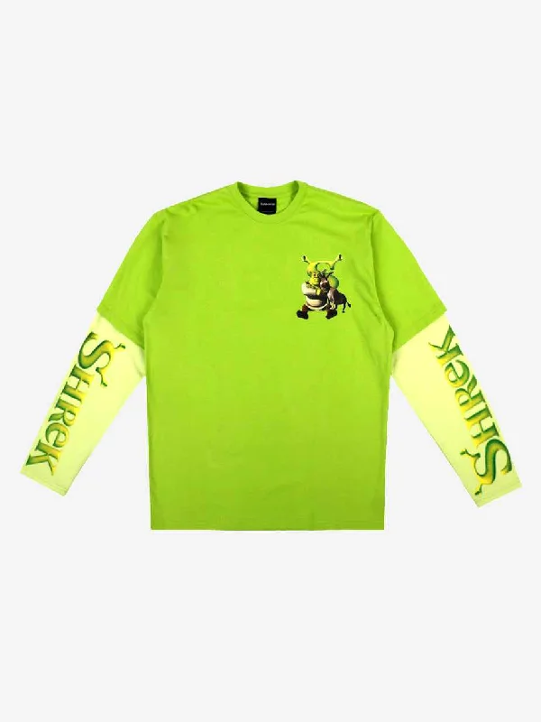 Shrek & Donkey Layered Long Sleeve