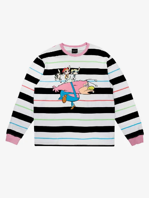 Fuzzy Lumpkins Striped Long Sleeve