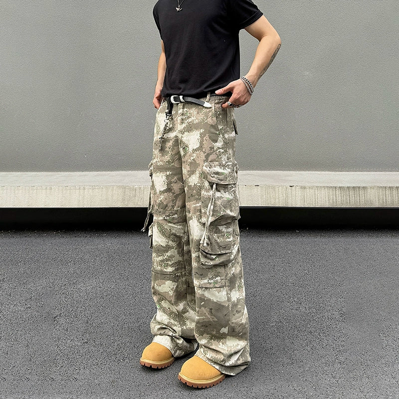 Baggy Camouflage Cargo Pants