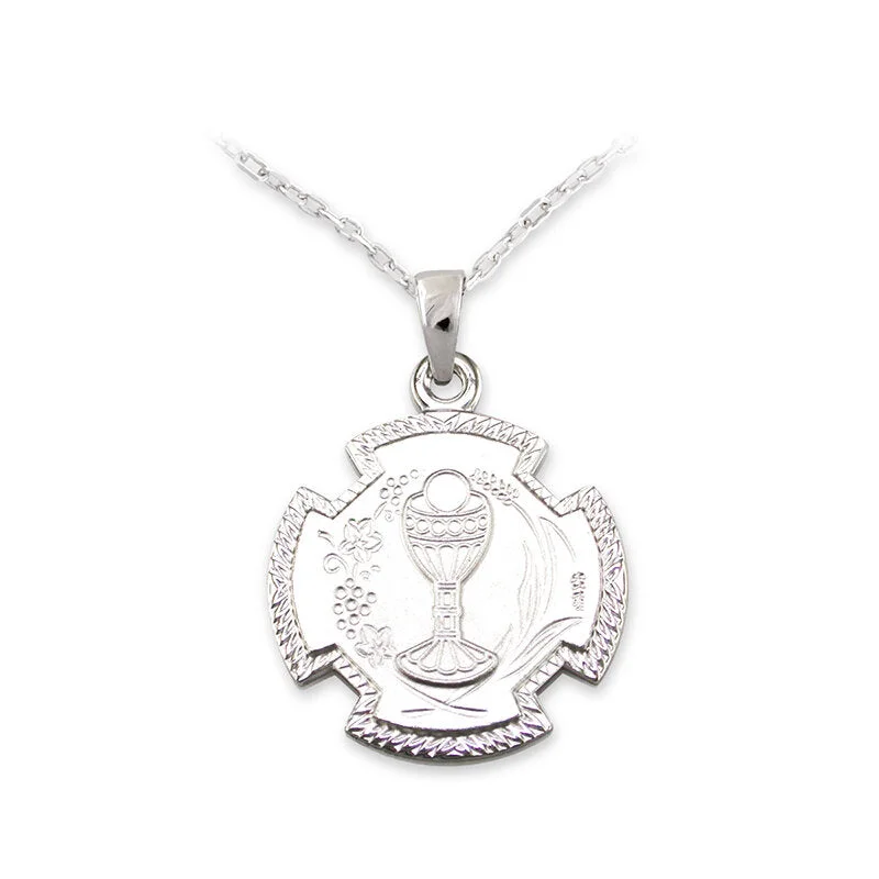 Communion Silver Chalice Necklace