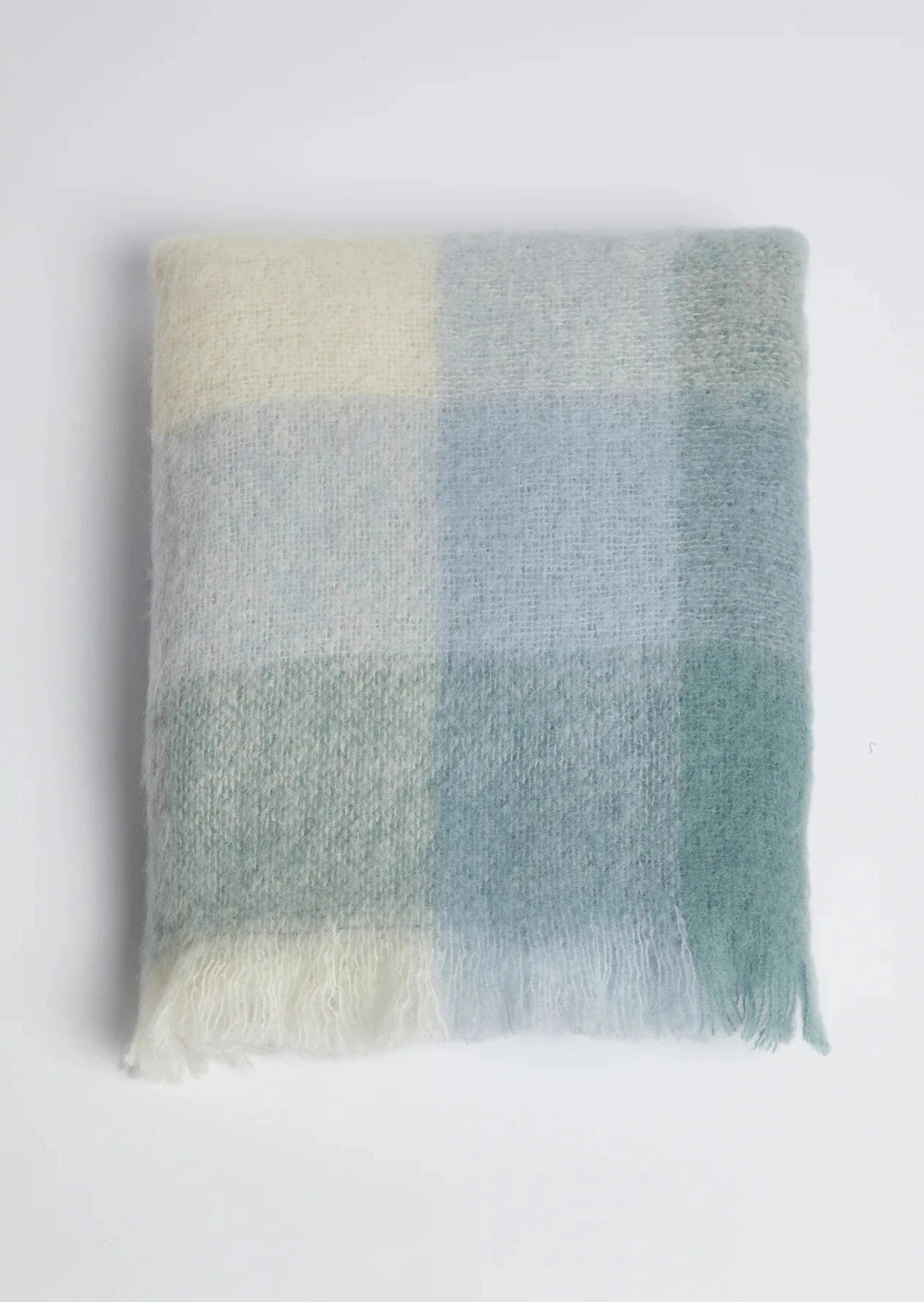 Foxford Clew Bay Topaz Mohair Throw