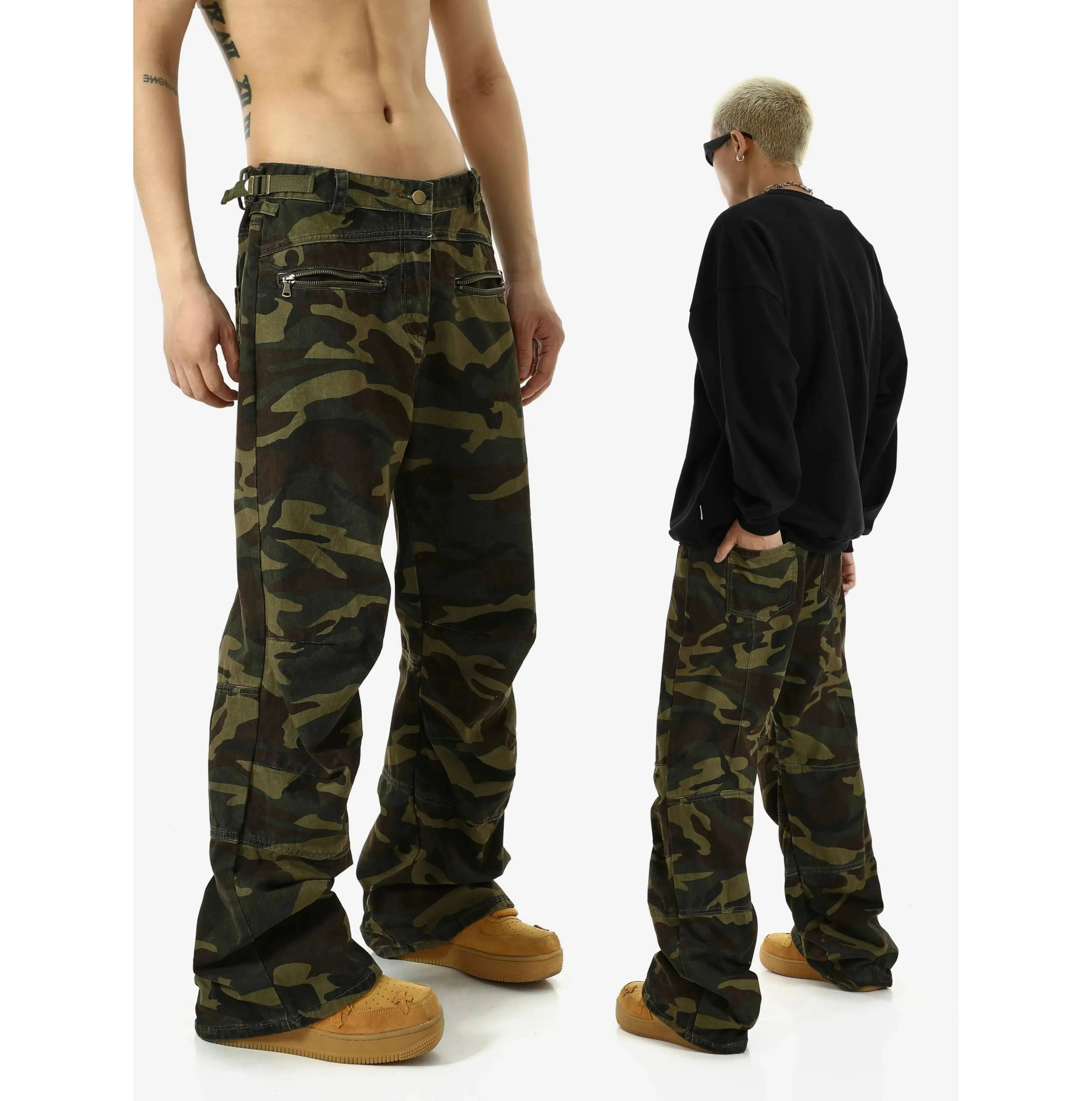 HipHop Camouflage Cargo Pants