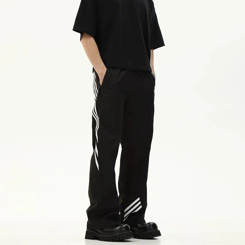 Paratrooper Side-stripe Track Pants