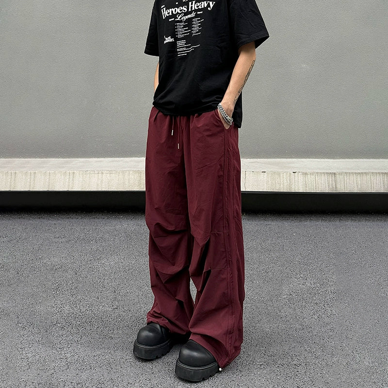 Paratrooper Drawstring Casual Pants