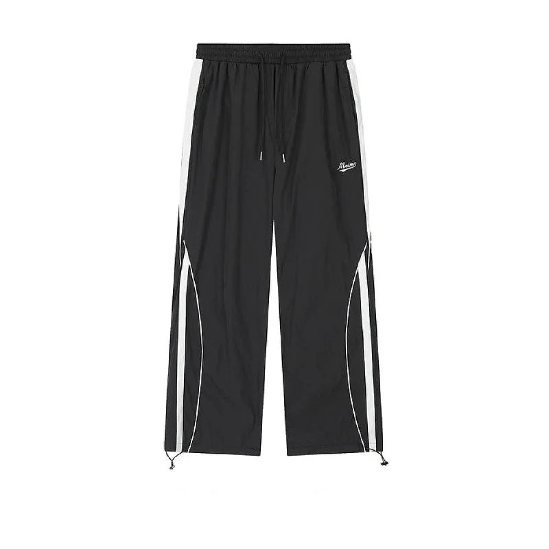 Retro Straight-Leg Sweatpants