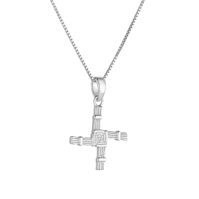 Sterling Silver St Bridget Cross