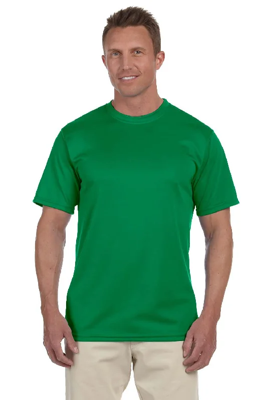 Augusta Sportswear Mens Moisture Wicking Short Sleeve Crewneck T-Shirt - Kelly Green