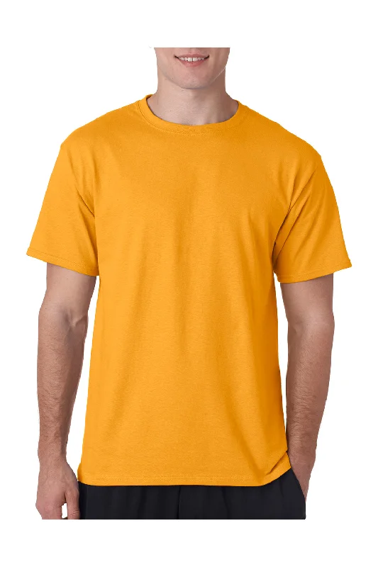 Champion Mens Short Sleeve Crewneck T-Shirt - Gold