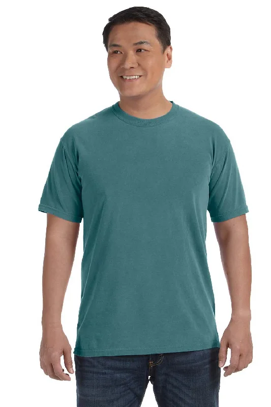 Comfort Colors Mens Short Sleeve Crewneck T-Shirt - Blue Spruce