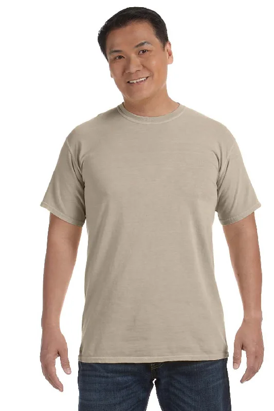 Comfort Colors Mens Short Sleeve Crewneck T-Shirt - Sandstone