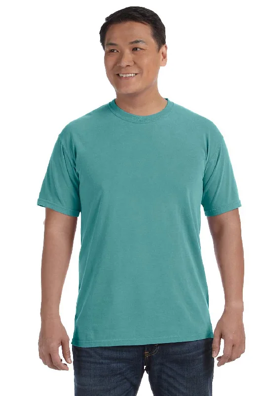 Comfort Colors Mens Short Sleeve Crewneck T-Shirt - Seafoam Green