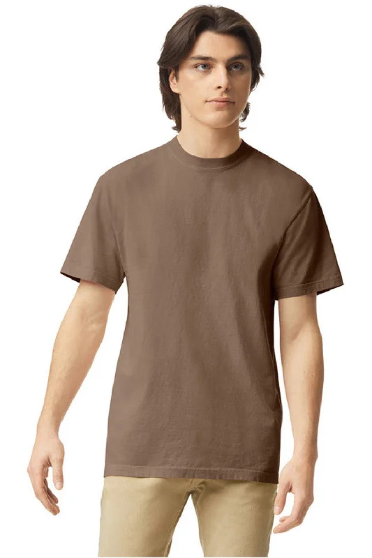 Comfort Colors Mens Short Sleeve Crewneck T-Shirt - Espresso Brown