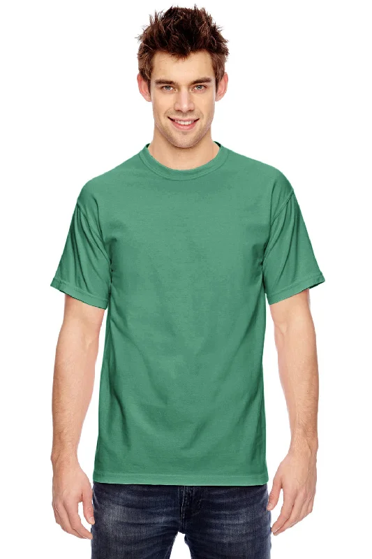 Comfort Colors Mens Short Sleeve Crewneck T-Shirt - Island Green