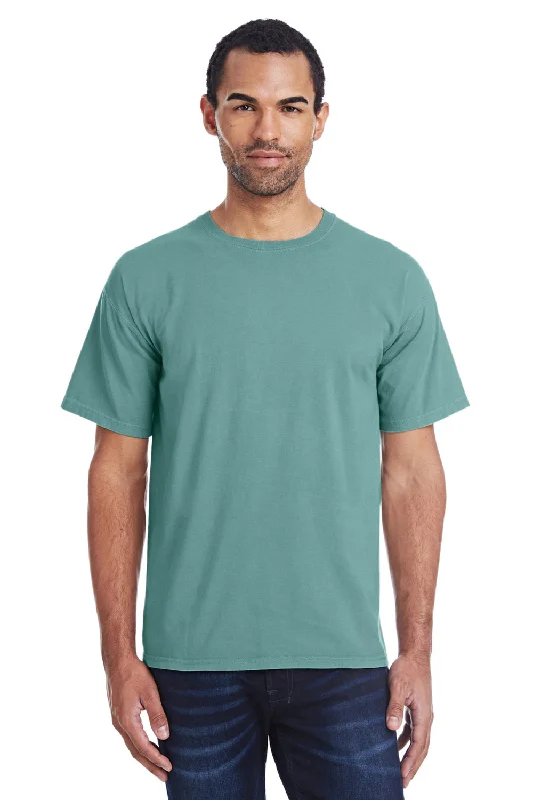 ComfortWash By Hanes Mens Short Sleeve Crewneck T-Shirt - Cypress Green