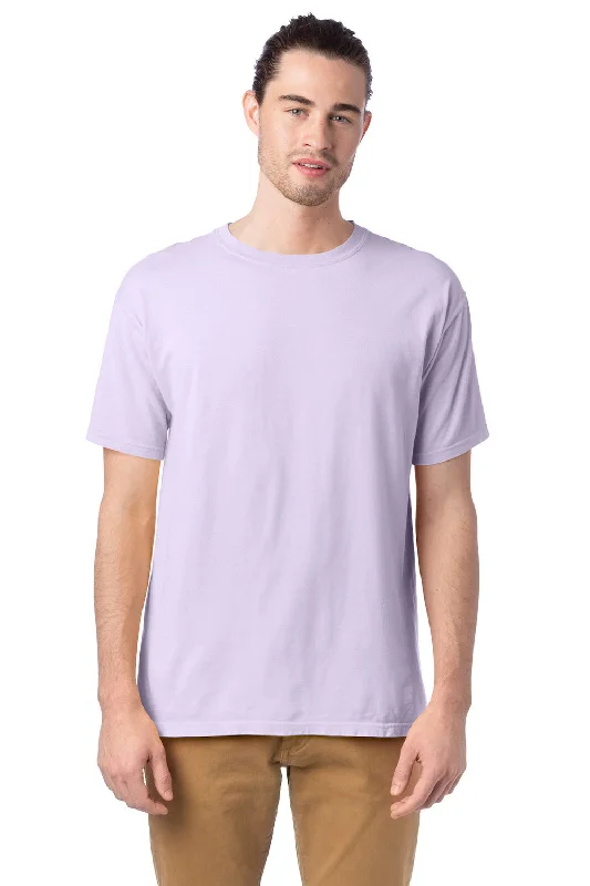 ComfortWash By Hanes Mens Short Sleeve Crewneck T-Shirt - Future Lavender Purple