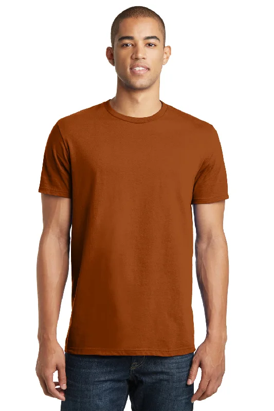 District Mens The Concert Short Sleeve Crewneck T-Shirt - Burnt Orange