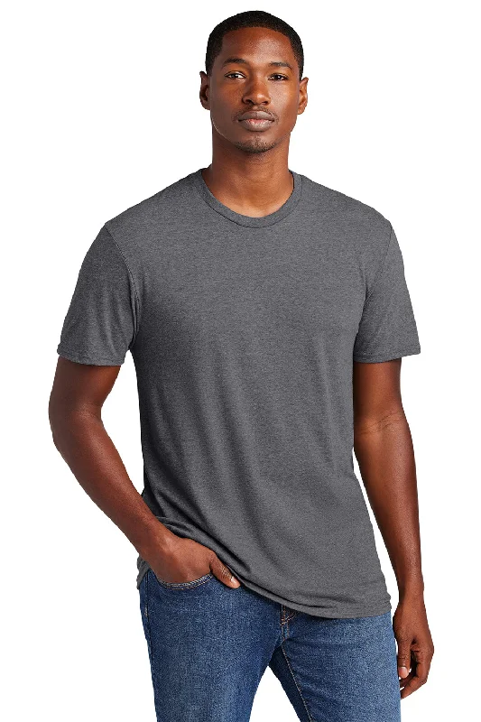 District Mens Very Important Short Sleeve Crewneck T-Shirt - Heather Charcoal Grey