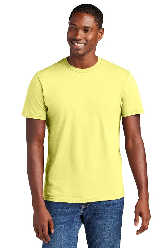 District Mens Very Important Short Sleeve Crewneck T-Shirt - Lemon Yellow