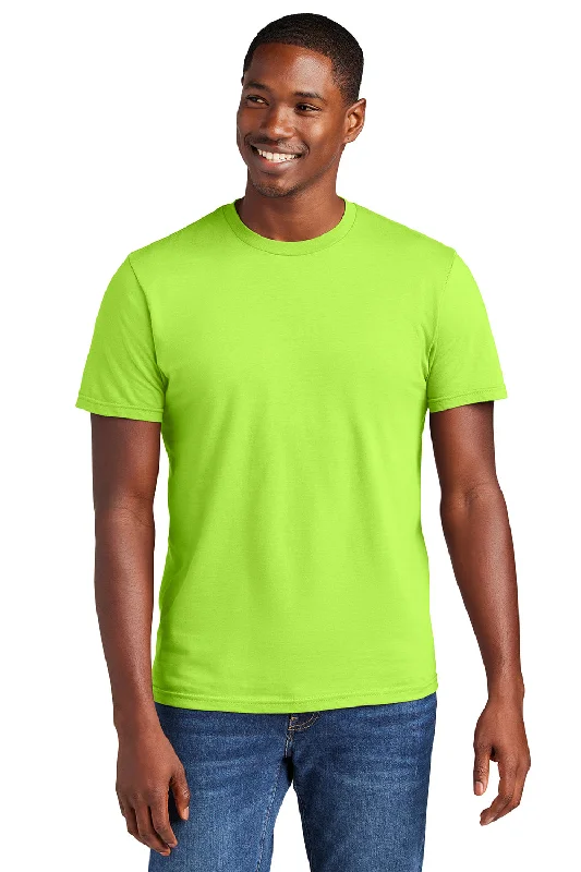 District Mens Very Important Short Sleeve Crewneck T-Shirt - Lime Shock Green