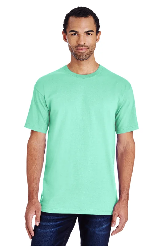 Gildan Mens Hammer Short Sleeve Crewneck T-Shirt - Island Reef Green