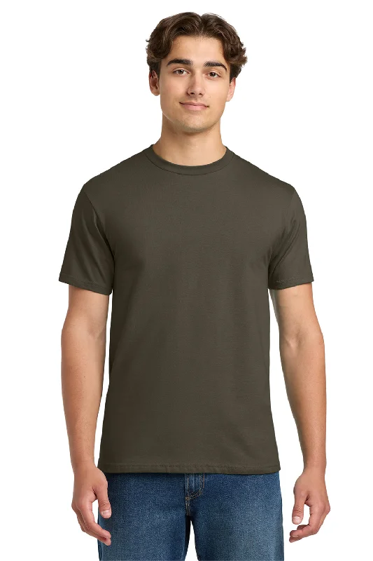 Gildan Mens Hammer Short Sleeve Crewneck T-Shirt - Olive Green