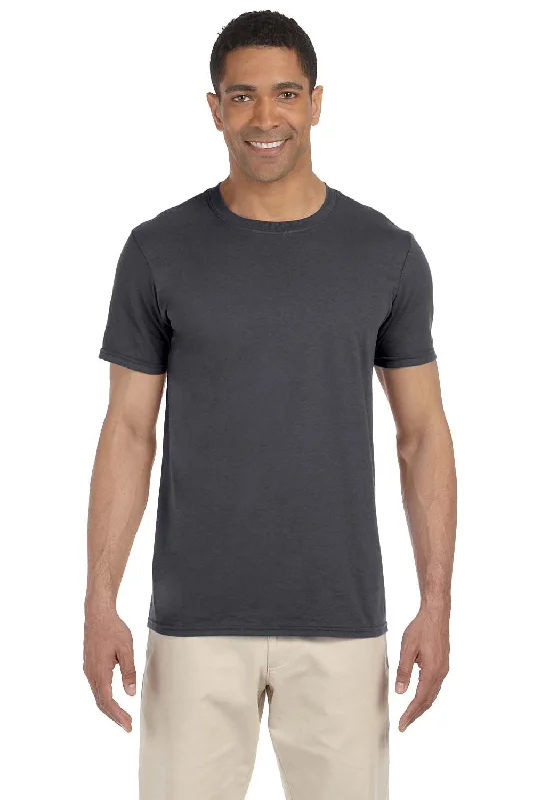 Gildan Mens Softstyle Short Sleeve Crewneck T-Shirt - Charcoal Grey