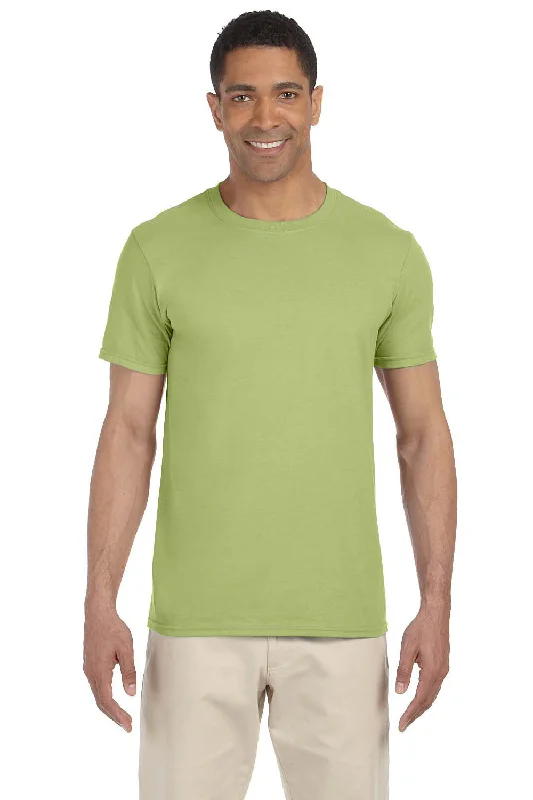 Gildan Mens Softstyle Short Sleeve Crewneck T-Shirt - Kiwi Green