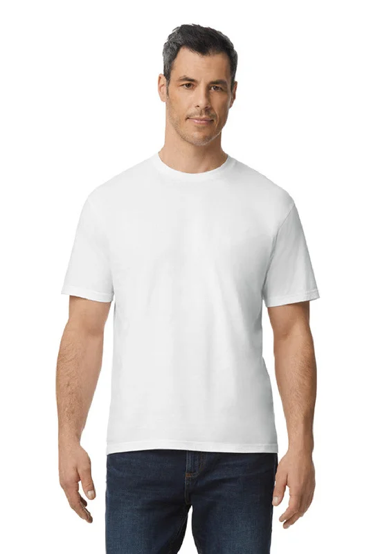 Gildan Mens Softstyle Short Sleeve Crewneck T-Shirt - White