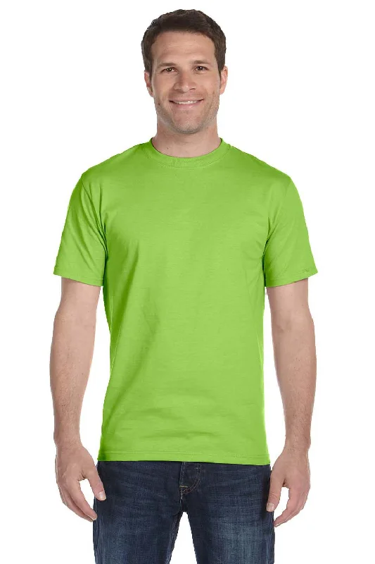 Hanes Mens ComfortSoft Short Sleeve Crewneck T-Shirt - Lime Green