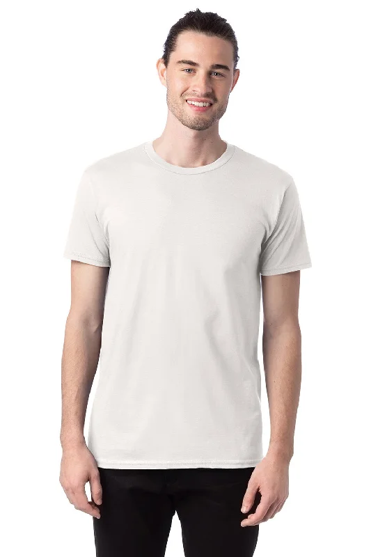 Hanes Mens Nano-T Short Sleeve Crewneck T-Shirt - Parchment