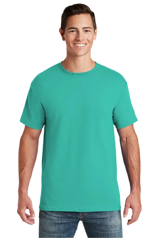 Jerzees Mens Dri-Power Moisture Wicking Short Sleeve Crewneck T-Shirt - Cool Mint Green