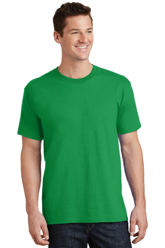 Port & Company Mens Core Short Sleeve Crewneck T-Shirt - Clover Green