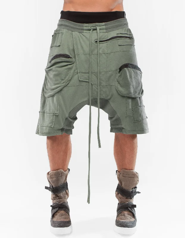 BAGGY SHORTS GRAVAN GREEN